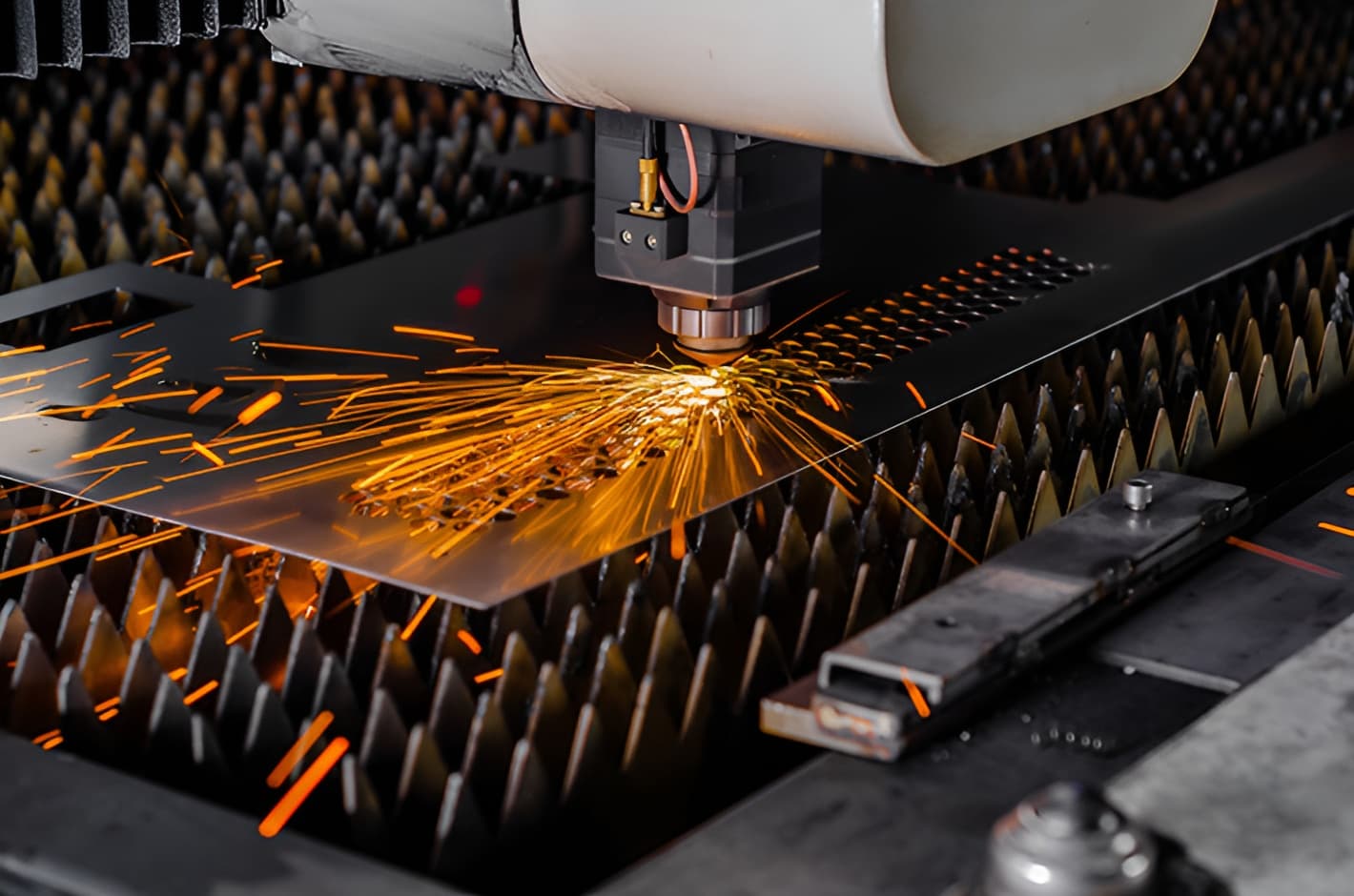 Laser cutting process